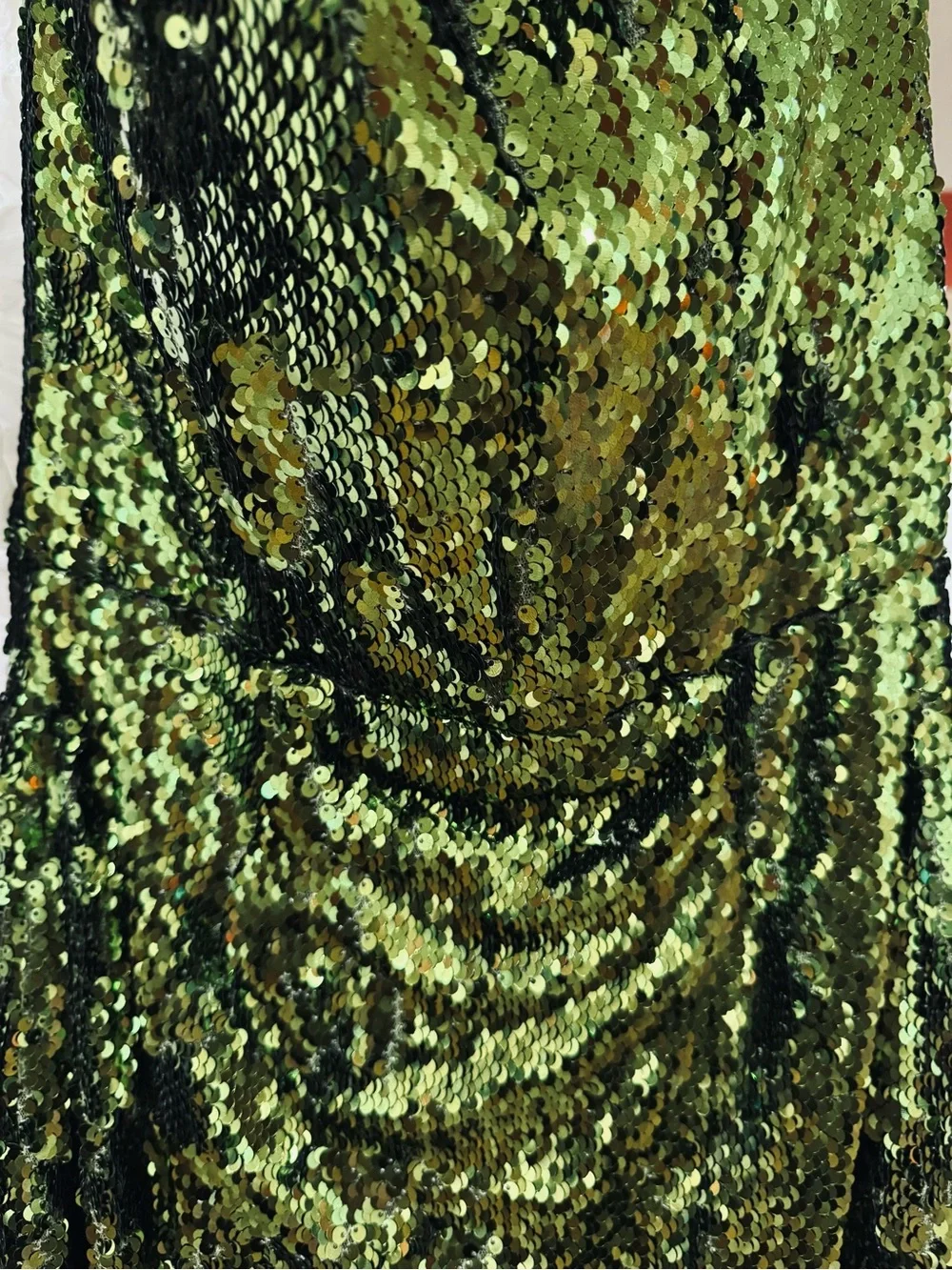 Helsi Green Sequin formal maxi dress- Elegant.